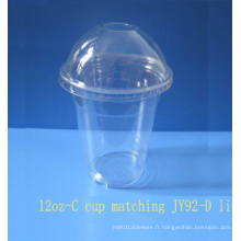 Coupes en plastique transparent 12 oz (CL-12-375)